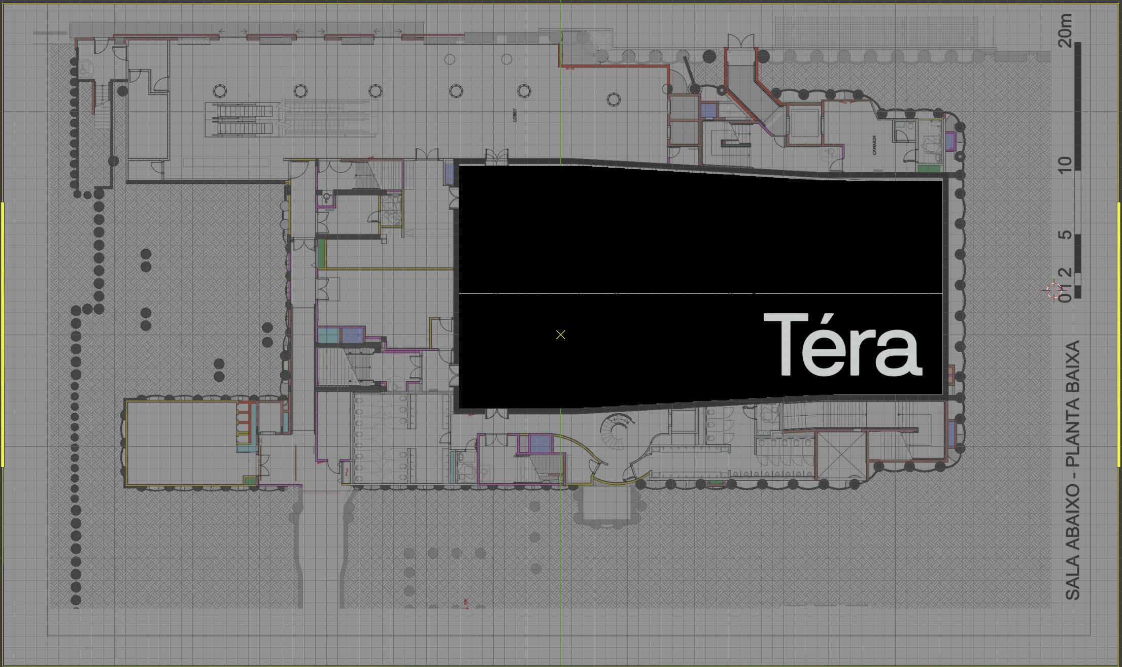 TÉRA v4 - a marca na planta baixa da sala