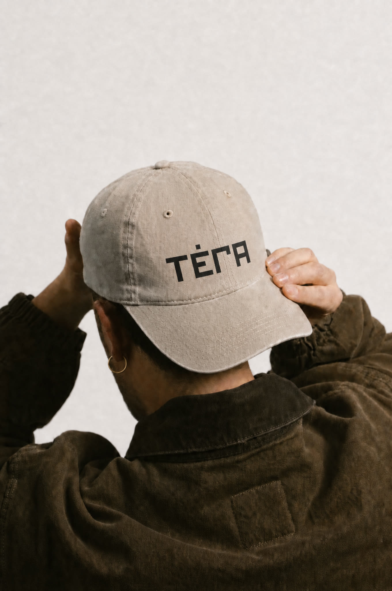 TÉRA v0 - bordado em boné